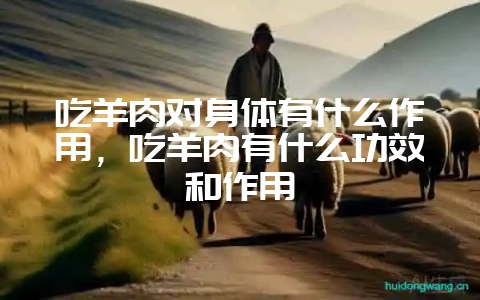吃羊肉对身体有什么作用,吃羊肉有什么功效和作用插图 吃羊肉对身体有什么作用,吃羊肉有什么功效和作用插图