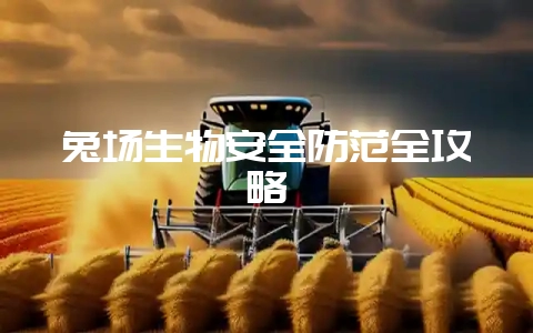 兔场生物安全防范全攻略-会东网