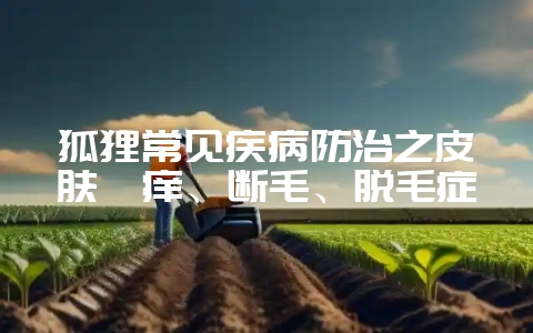 狐狸常见疾病防治之皮肤瘙痒、断毛、脱毛症-会东网