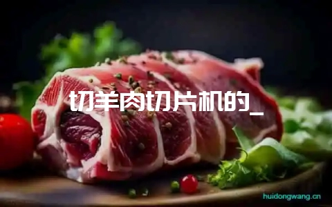 切羊肉切片机的_插图 切羊肉切片机的_插图