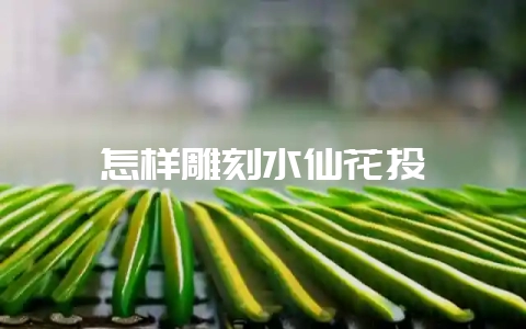 怎样雕刻水仙花头-会东网