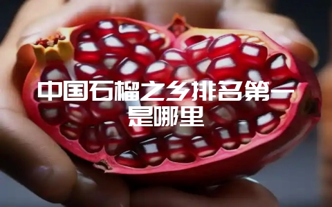 中国石榴之乡排名第一是哪里-会东网