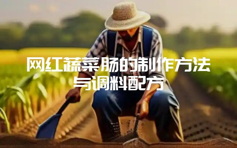 网红蔬菜肠的制作方法与调料配方-会东网