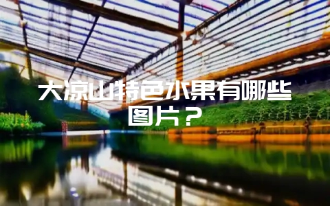 大凉山特色水果有哪些图片？-会东网