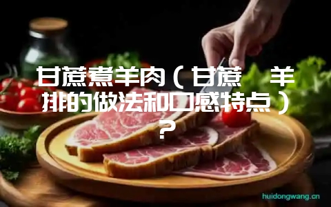 甘蔗煮羊肉（甘蔗炖羊排的做法和口感特点）？-会东网