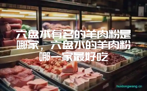 六盘水有名的羊肉粉是哪家,六盘水的羊肉粉哪一家最好吃-会东网