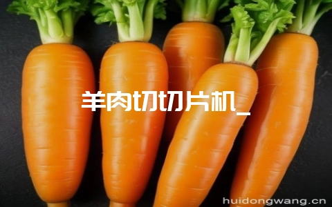 羊肉切切片机_-会东网