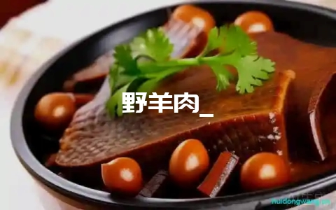 野羊肉_插图 野羊肉_插图