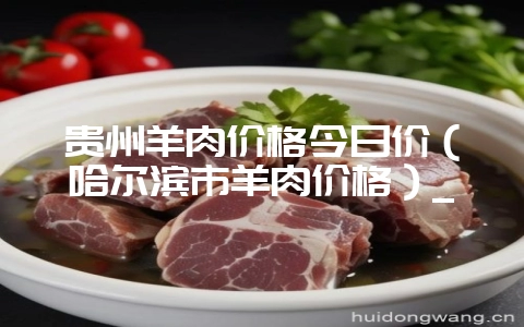 贵州羊肉价格今日价(哈尔滨市羊肉价格)_-会东网