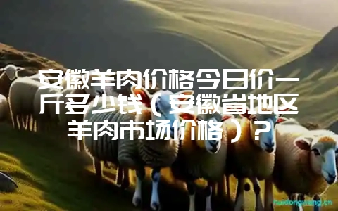 安徽羊肉价格今日价一斤多少钱(安徽省地区羊肉市场价格)?插图 安徽羊肉价格今日价一斤多少钱(安徽省地区羊肉市场价格)?插图