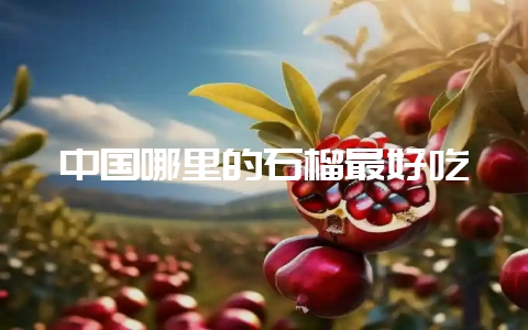 中国哪里的石榴最好吃-会东网