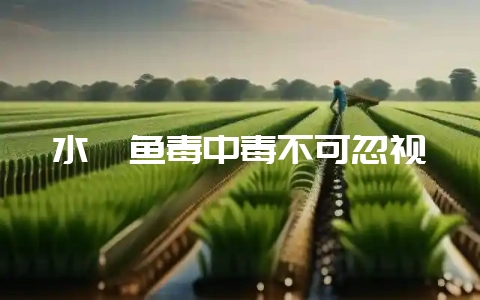 水貂鱼毒中毒不可忽视-会东网