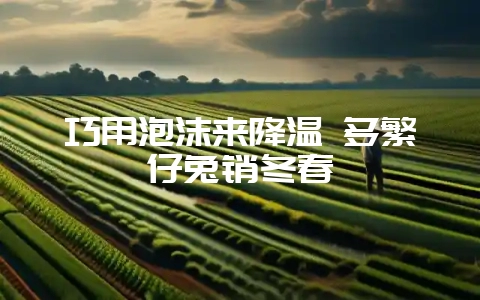 巧用泡沫来降温 多繁仔兔销冬春-会东网