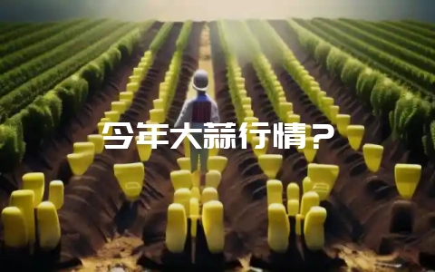 今年大蒜行情?-会东网
