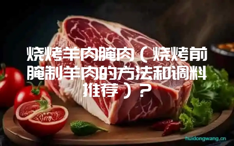 烧烤羊肉腌肉(烧烤前腌制羊肉的方法和调料推荐)?插图 烧烤羊肉腌肉(烧烤前腌制羊肉的方法和调料推荐)?插图