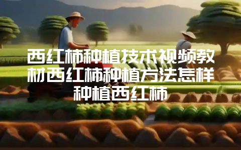西红柿种植技术视频教材西红柿种植方法怎样种植西红柿-会东网
