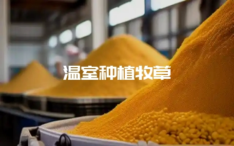 温室种植牧草-会东网