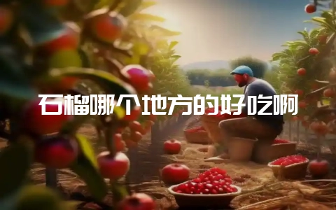 石榴哪个地方的好吃啊插图 石榴哪个地方的好吃啊插图