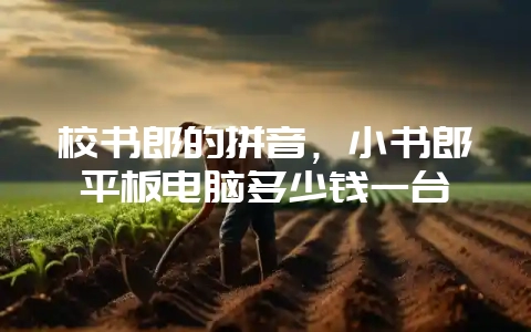校书郎的拼音，小书郎平板电脑多少钱一台-会东网