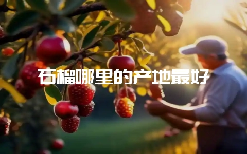 石榴哪里的产地最好-会东网