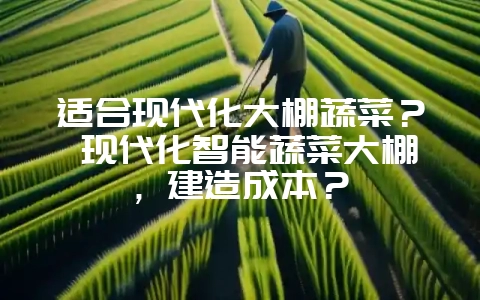适合现代化大棚蔬菜？ 现代化智能蔬菜大棚，建造成本？-会东网
