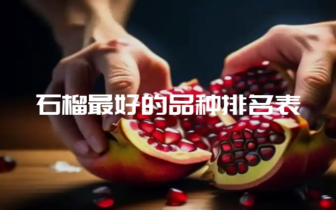石榴最好的品种排名表-会东网