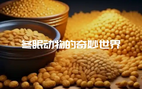 冬眠动物的奇妙世界-会东网