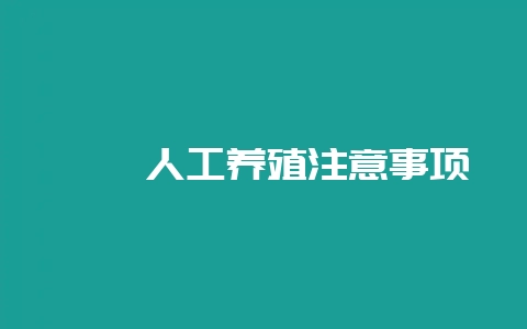 蟾蜍人工养殖注意事项-会东网