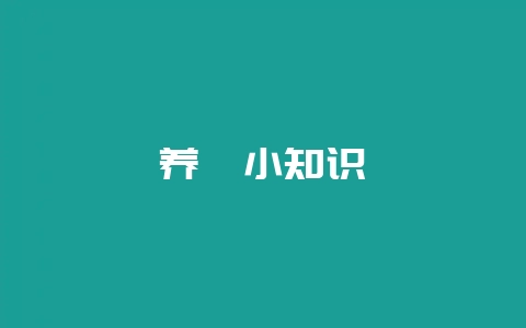 养貂小知识-会东网