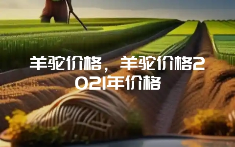 羊驼价格，羊驼价格2021年价格-会东网