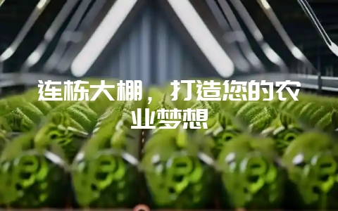 连栋大棚，打造您的农业梦想-会东网