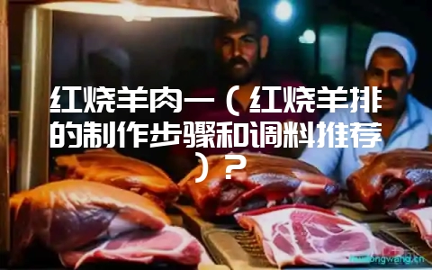 红烧羊肉一(红烧羊排的制作步骤和调料推荐)?插图 红烧羊肉一(红烧羊排的制作步骤和调料推荐)?插图