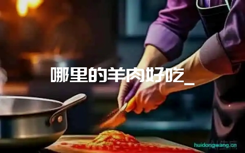 哪里的羊肉好吃_-会东网