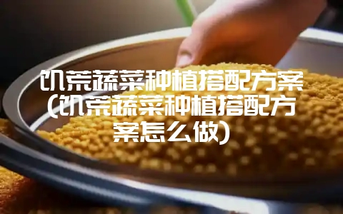 饥荒蔬菜种植搭配方案(饥荒蔬菜种植搭配方案怎么做)-会东网