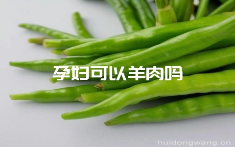 孕妇可以羊肉吗-会东网