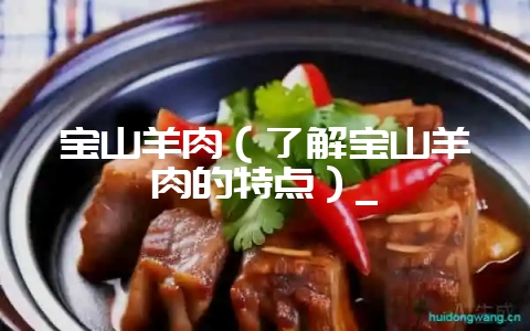 宝山羊肉(了解宝山羊肉的特点)_-会东网