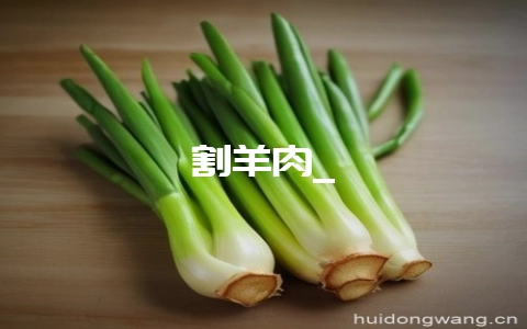 割羊肉_-会东网