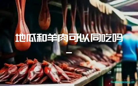 地瓜和羊肉可以同吃吗_插图 地瓜和羊肉可以同吃吗_插图