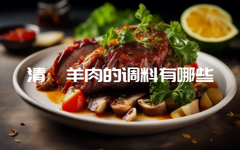清炖羊肉的调料有哪些-会东网