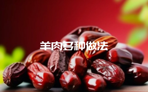 羊肉多种做法-会东网