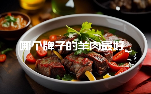 哪个牌子的羊肉最好_-会东网