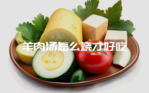 羊肉汤怎么烧才好吃-会东网