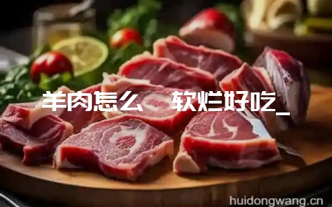 羊肉怎么炖软烂好吃_-会东网