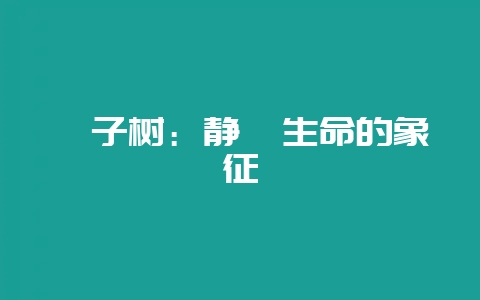 柚子树：静谧生命的象征-会东网