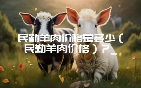 民勤羊肉价格是多少（民勤羊肉价格）？_-会东网