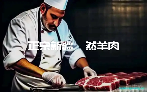 正宗新疆孜然羊肉-会东网