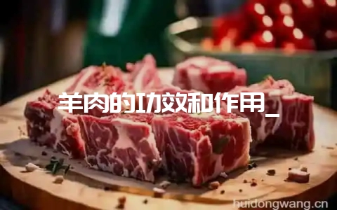 羊肉的功效和作用_-会东网