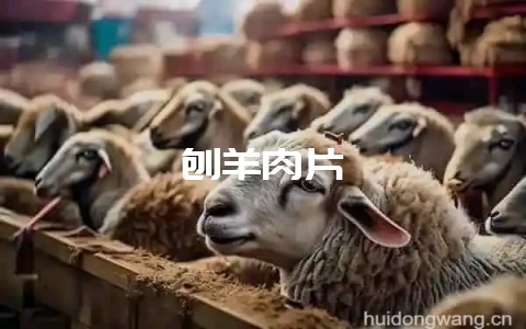 刨羊肉片-会东网