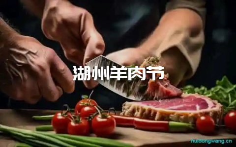 湖州羊肉节-会东网
