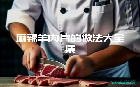 麻辣羊肉片的做法大全集-会东网